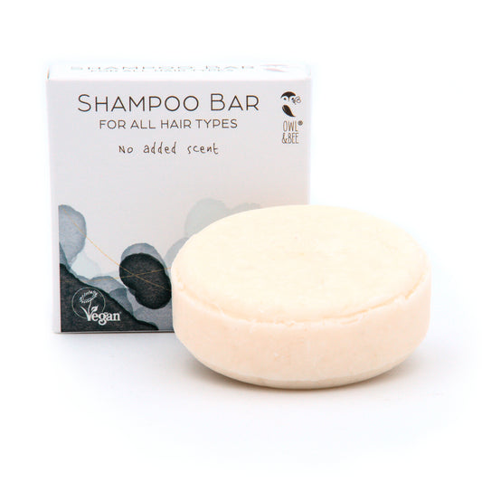 Solid shampoo bar - For all hair types - No added scent - Vegan-0